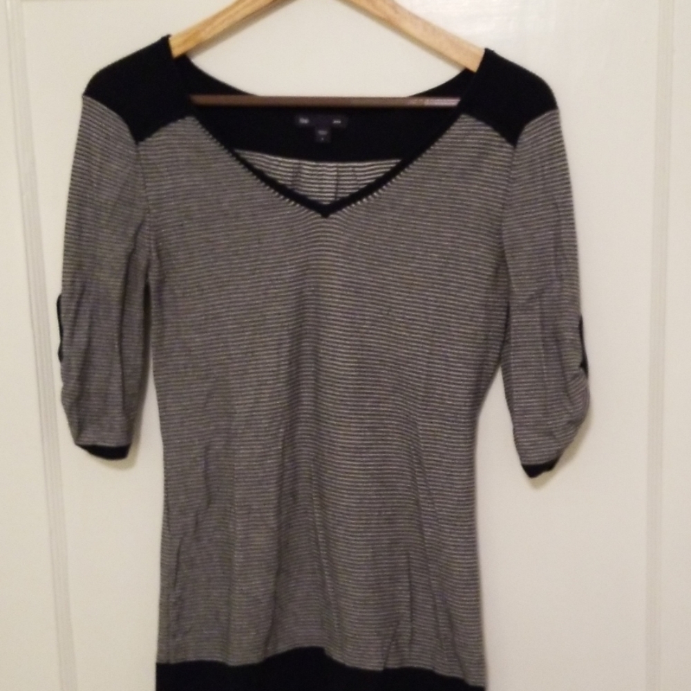 Striped cotton top